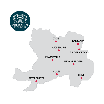 ABERDEEN CITY MAP