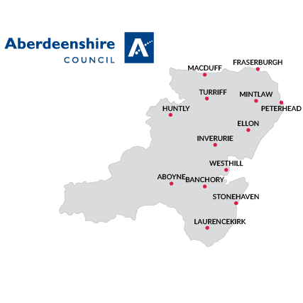 ABERDEENSHIRE MAP