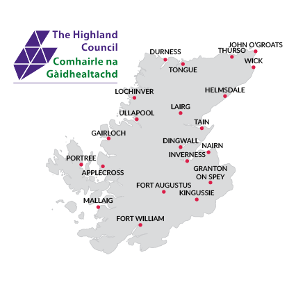 HIGHLAND MAP
